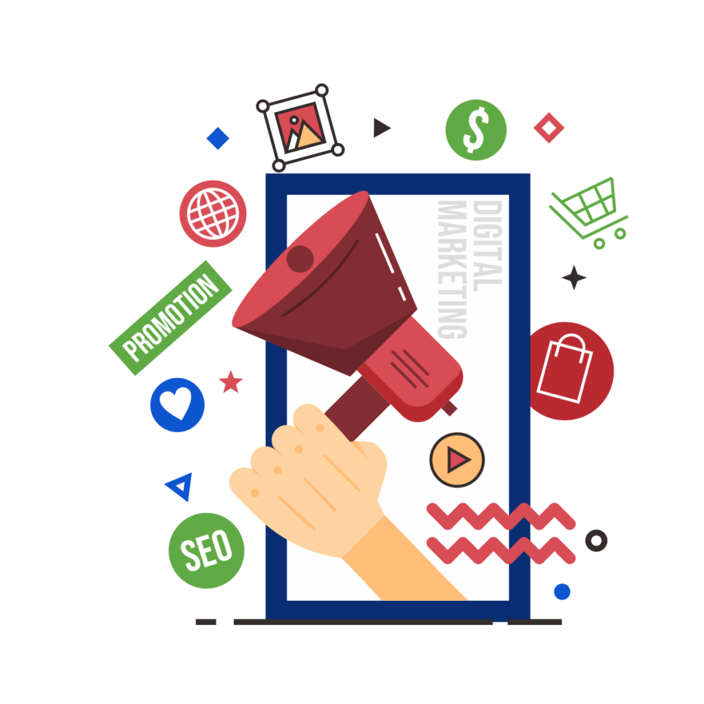 Marketing Automation. This picture illustrates how markteing is done digitally nowadays